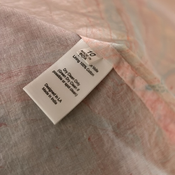 St. roche cotton candy marbel honeycomb boho top relaxed pink blue 10 new - Picture 5 of 8